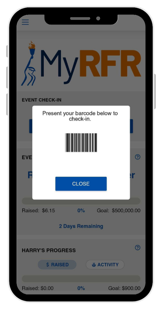 Check-in Barcode